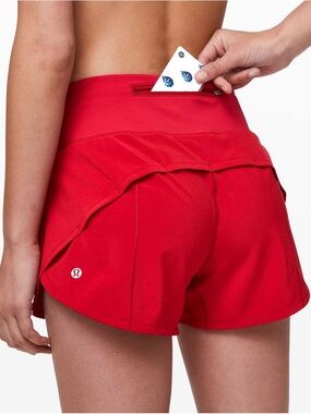Lululemon Speed Up Short Long *4"